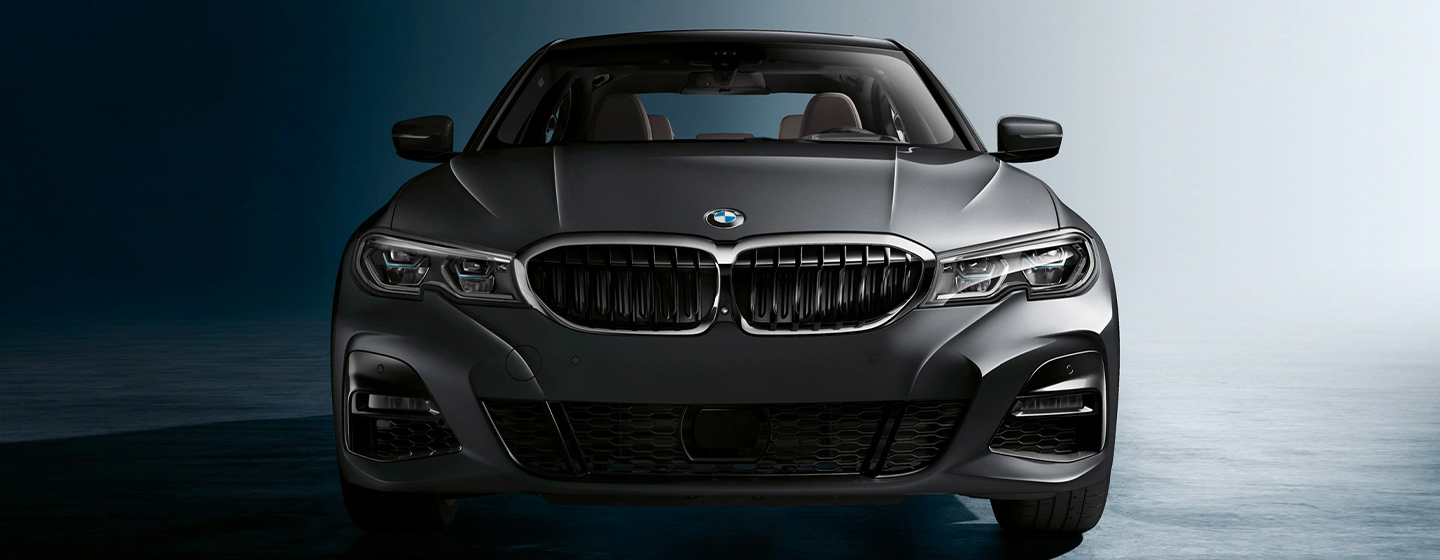 BMW 3 Series head lights