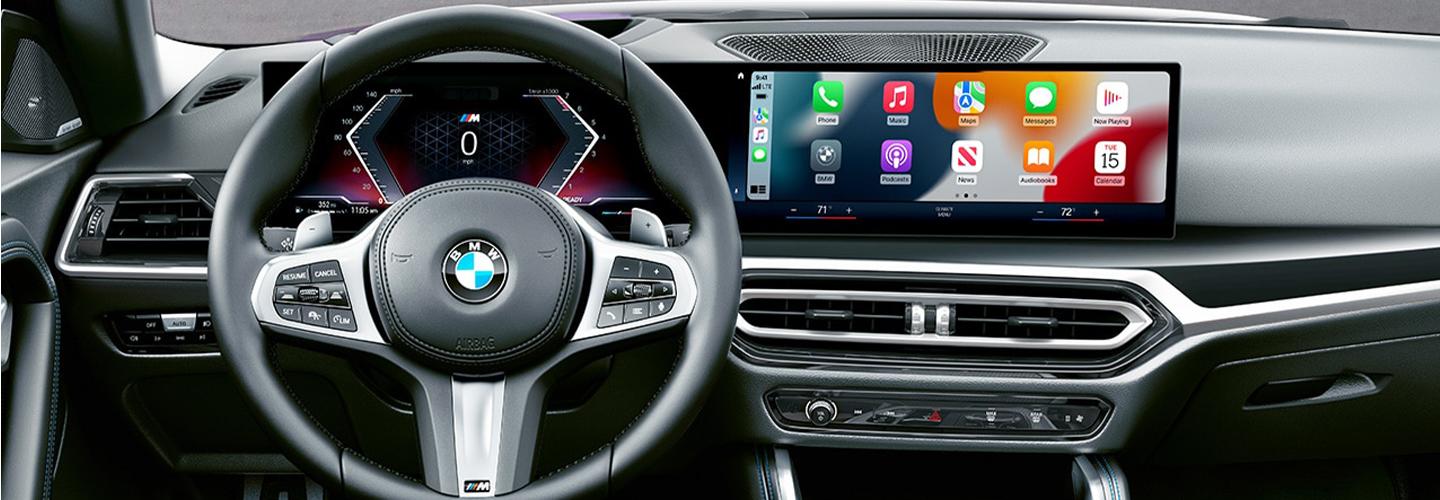 Interior view of a 2023 BMW 2 Series
