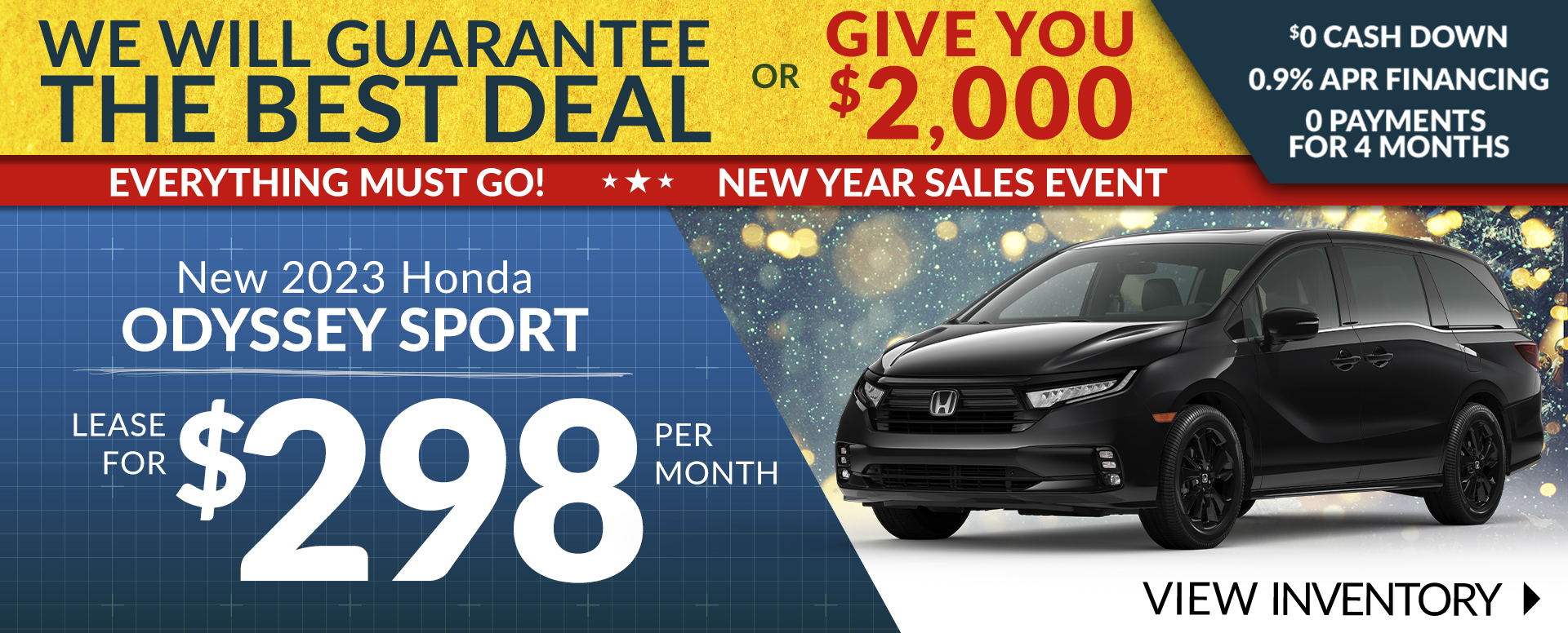 Honda Odyssey Offer