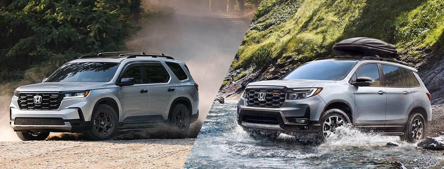 2023 Honda Pilot vs. Passport Comparison