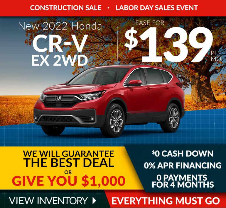 Honda CR-V Offer