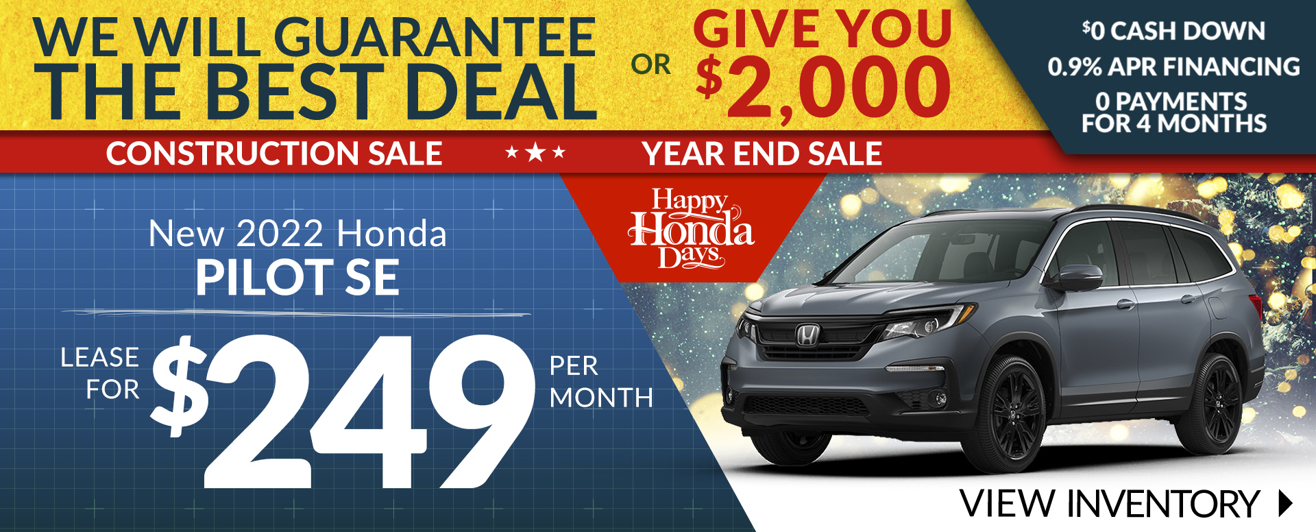 Honda Pilot Offer