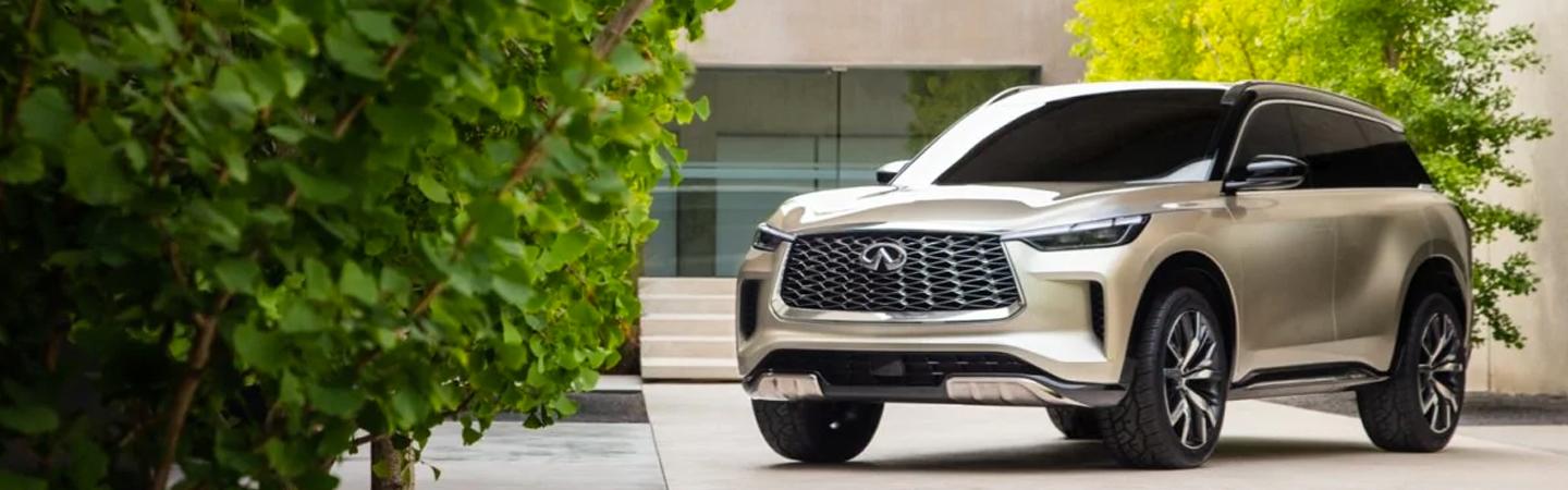 Front view of the 2021 INFINITI QX60