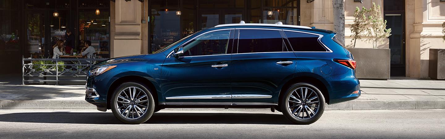 Side profile view of the INFINITI QX60