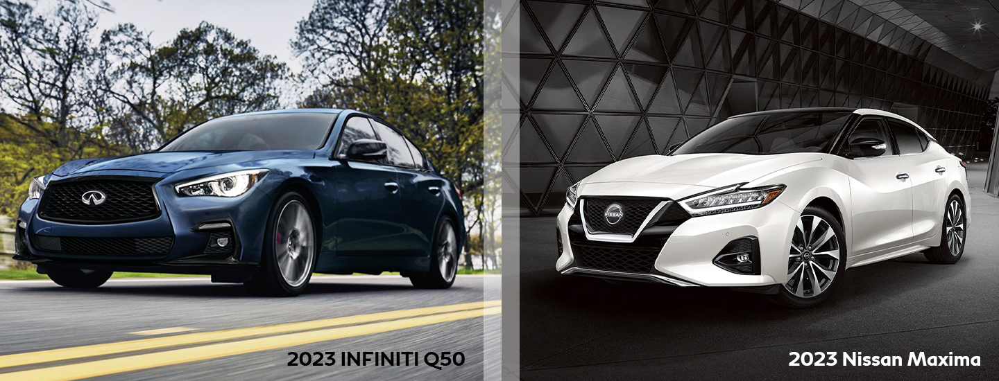 INFINITI Q50 vs Nissan Maxima