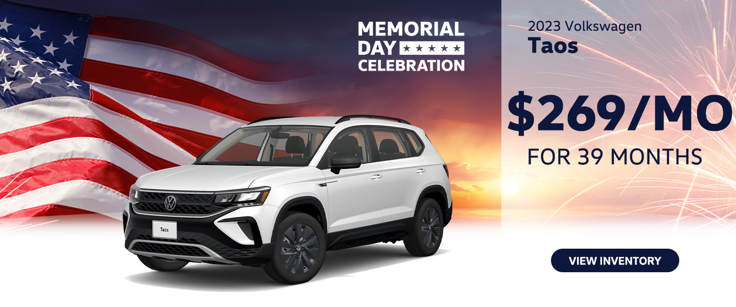 Memorial Day Celebration with Tiguan and Taos