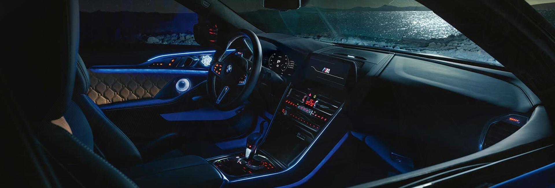 Bmw m8 interior