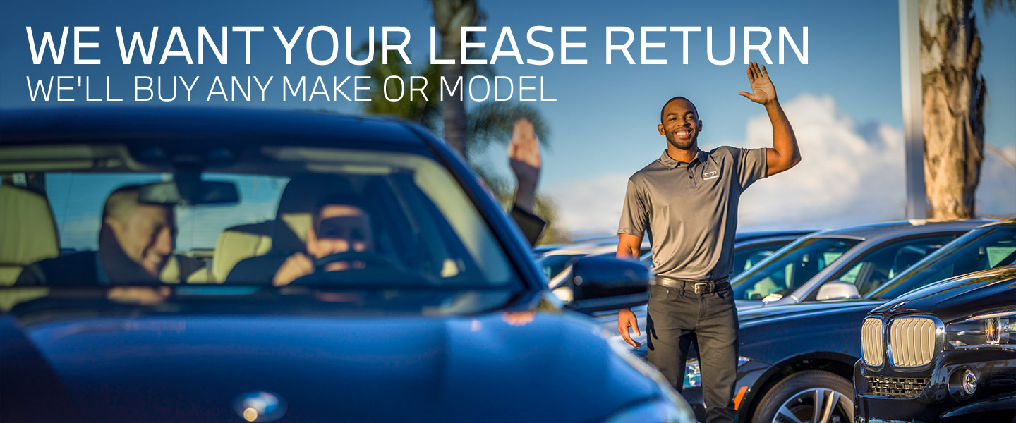 We want your lease return | move up to a new BMW today