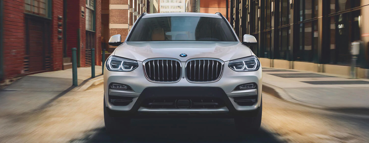BMW X3 front view