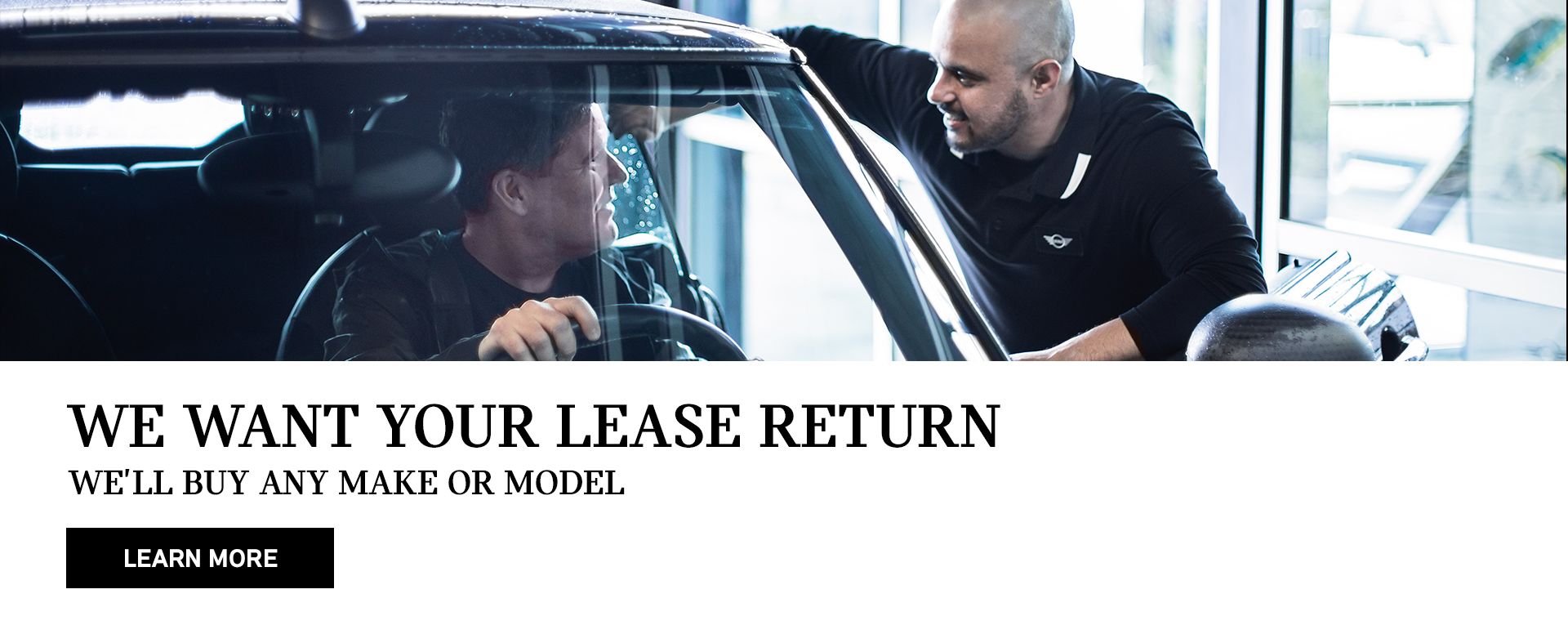 We Want Your Lease Return