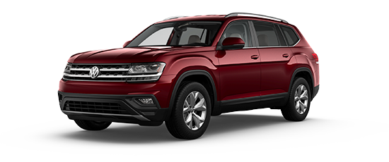Vista Volkswagen Atlas
